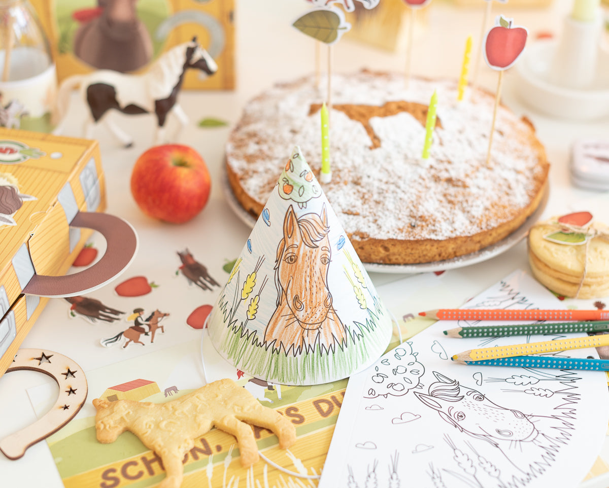 6 abwechslungsreiche Bastelideen für Eure Pferde Geburtstagsparty