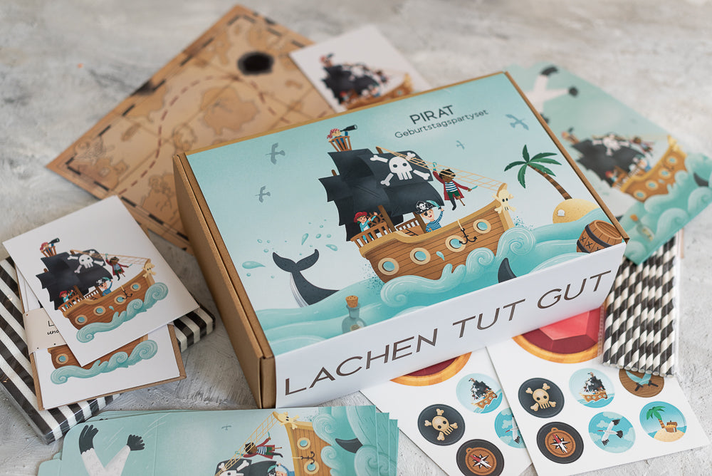 Piraten-Geburtstag: Ideen, Spiele und Bastelspaß
