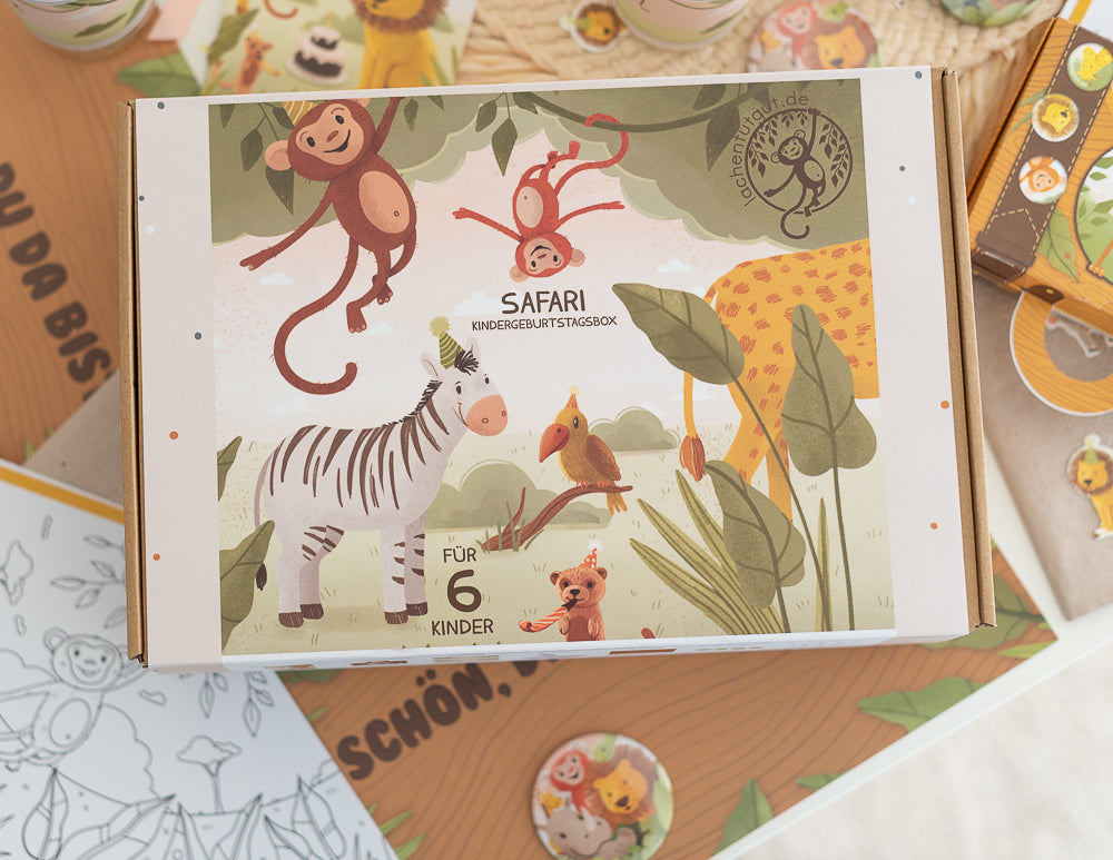 6 spannende Möglichkeiten um eine aufregende Safari Party zum Kindergeburtstag zu veranstalten