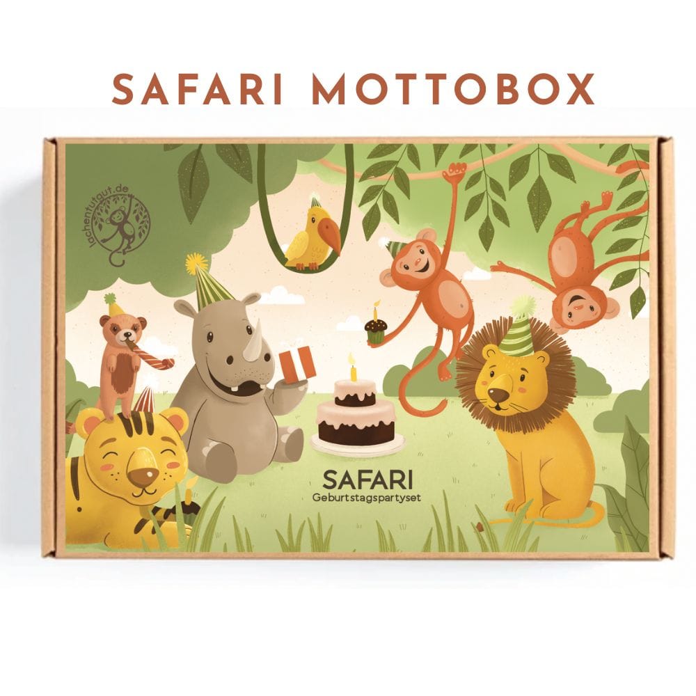 safari mottobox Kindergeburtstag