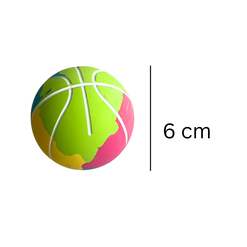 6er-Set Hüpfbälle – in Regenbogen Farben