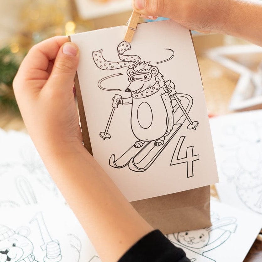 Kreativer Adventskalender für Kinder