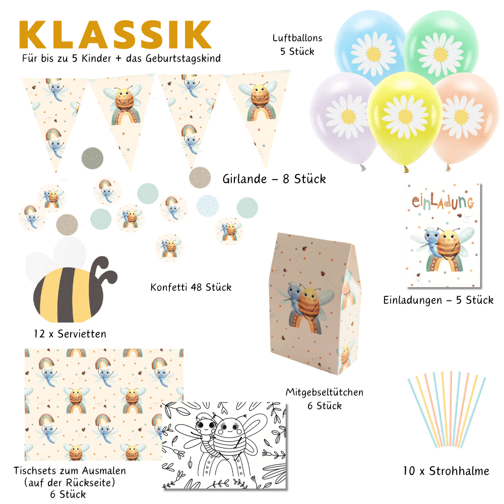 Mottobox - Bienen Geburtstag