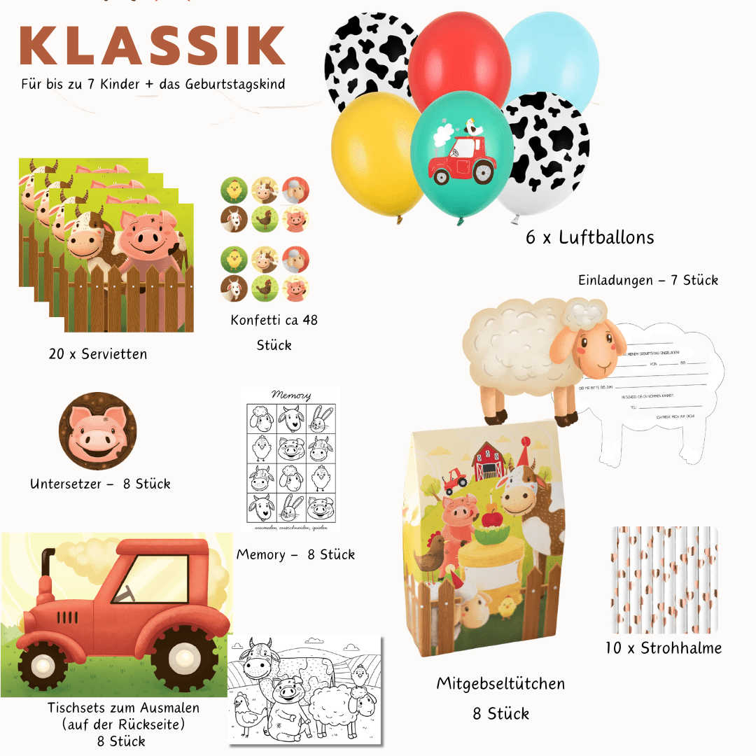 Mottobox - Bauernhof Geburtstag