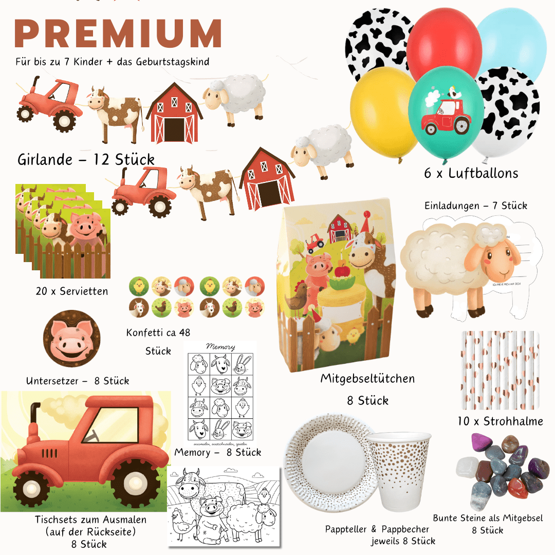 Mottobox - Bauernhof Geburtstag