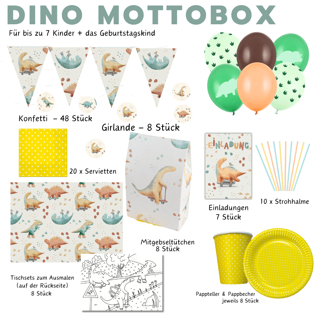 Mottobox - Dino Geburtstag NEU
