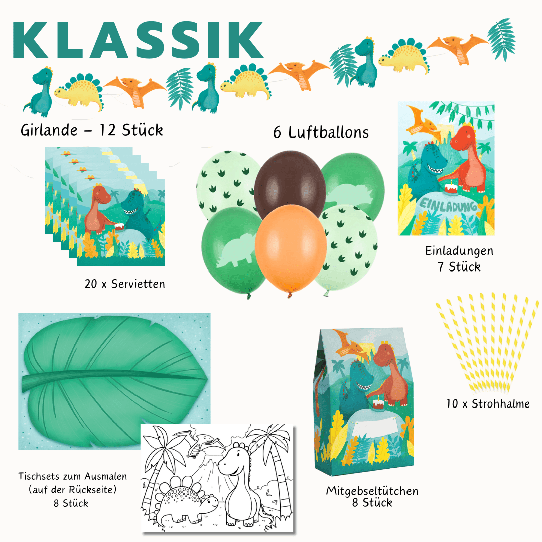 Mottobox - Dino Geburtstag