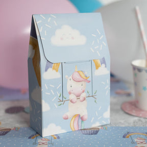 ULTIMATIVES PARTYSET - Baby Einhorn Geburtstag - alles in einer Box