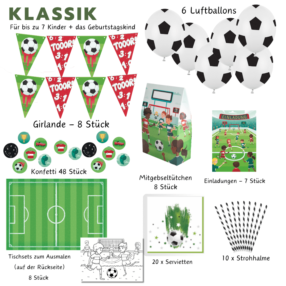 Mottobox - Fussball Geburtstag