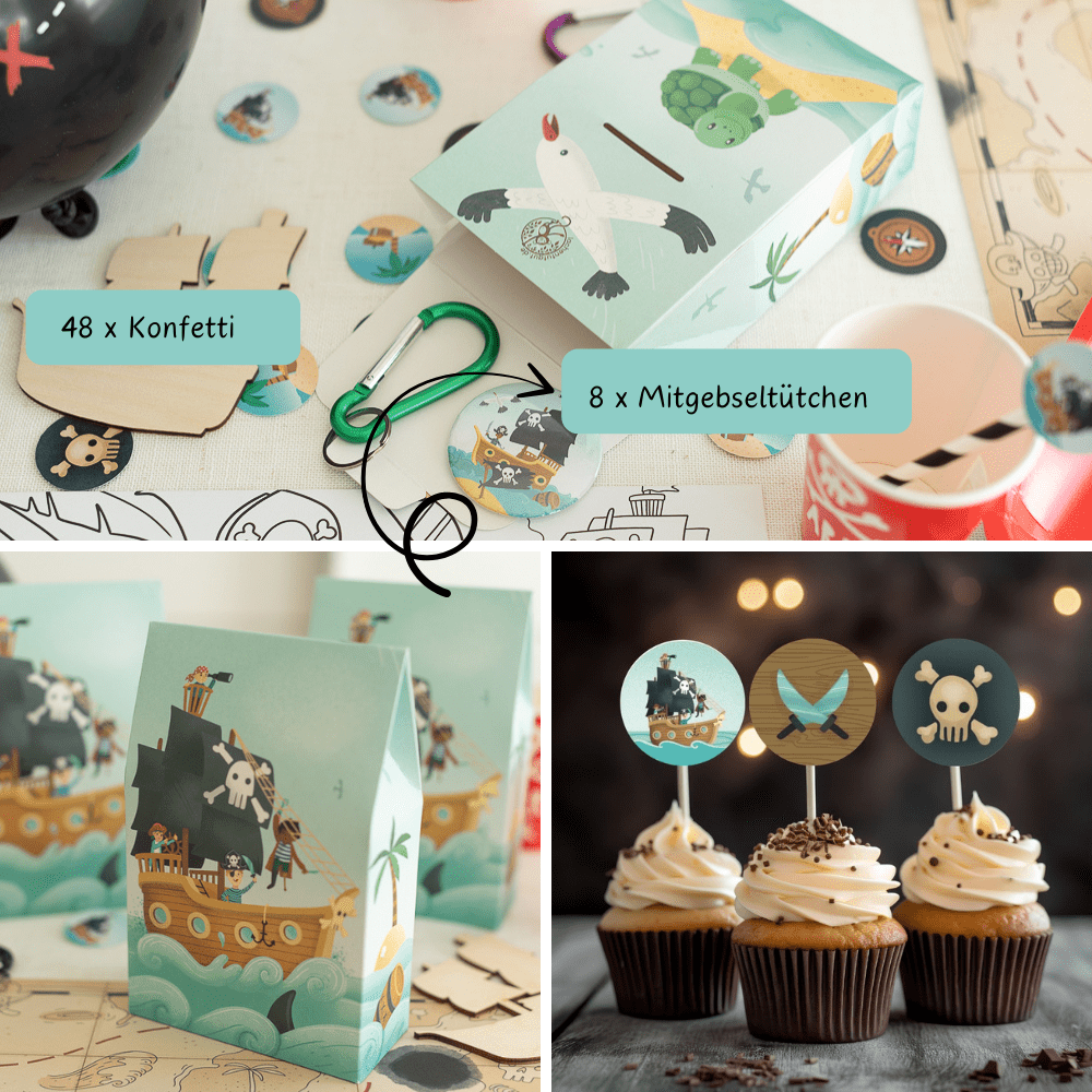 Mottobox - Piraten Geburtstag