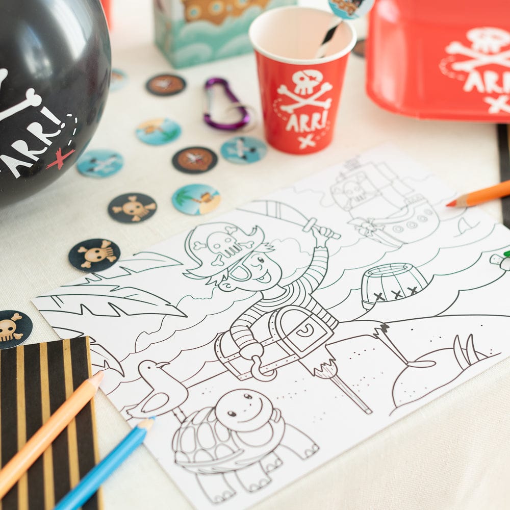 piraten geburtstag, piraten partyset, piraten mottobox, piraten Kindergeburtstag deko