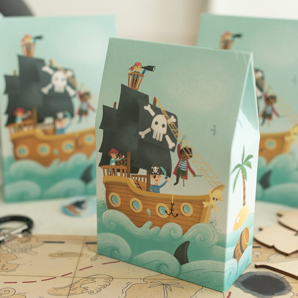 piraten geburtstag, piraten partyset, piraten mottobox, piraten Kindergeburtstag deko