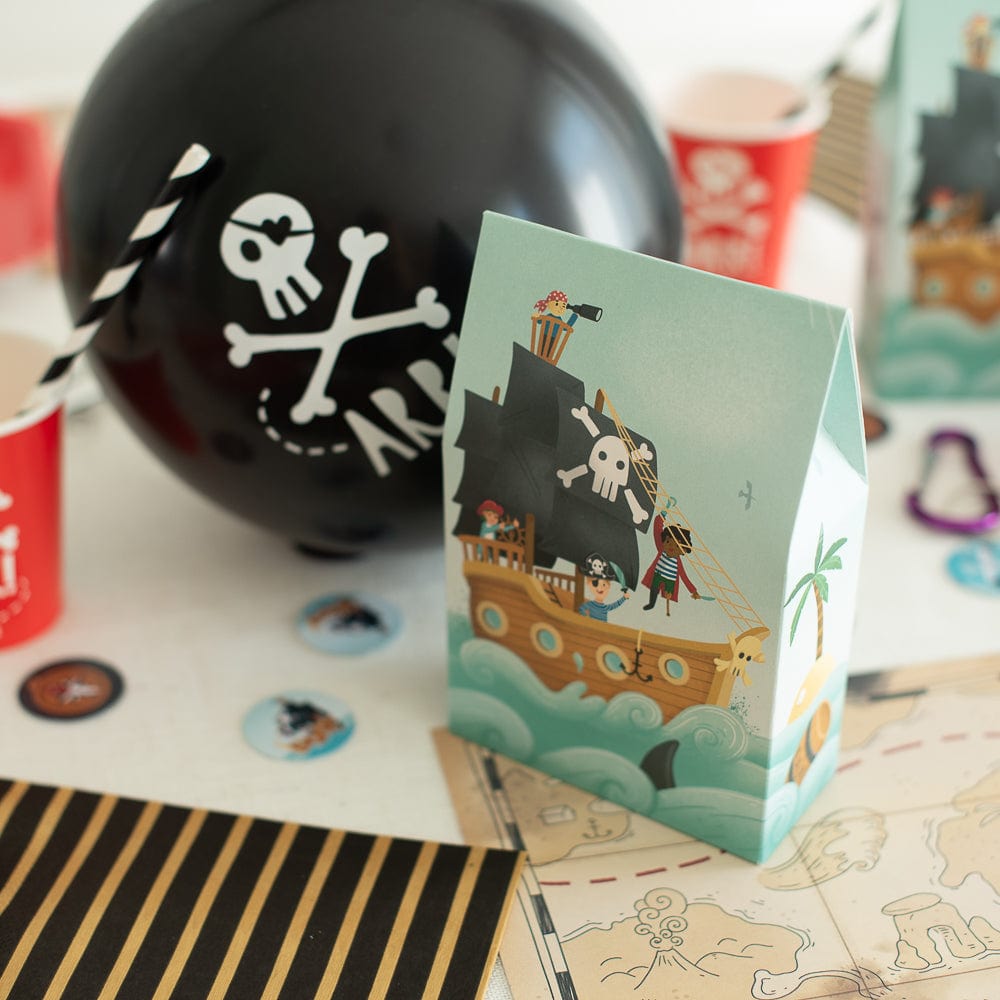 piraten geburtstag, piraten partyset, piraten mottobox, piraten Kindergeburtstag deko