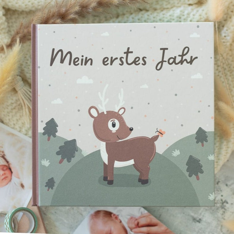 Erinnerungsbuch für das erste Jahr deines Kindes