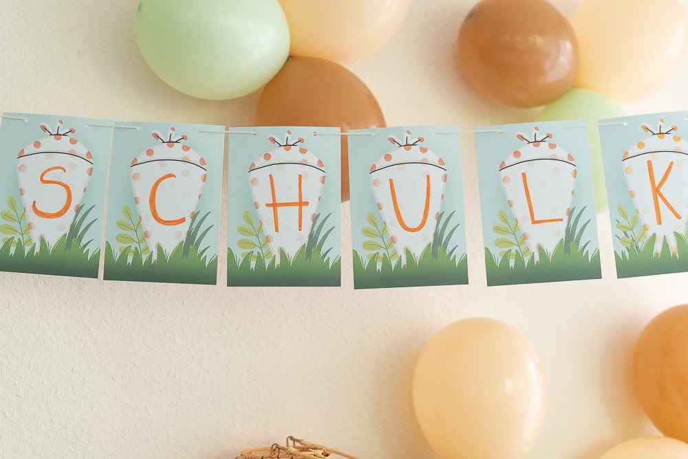 Einschulung Party Set für 6 Personen