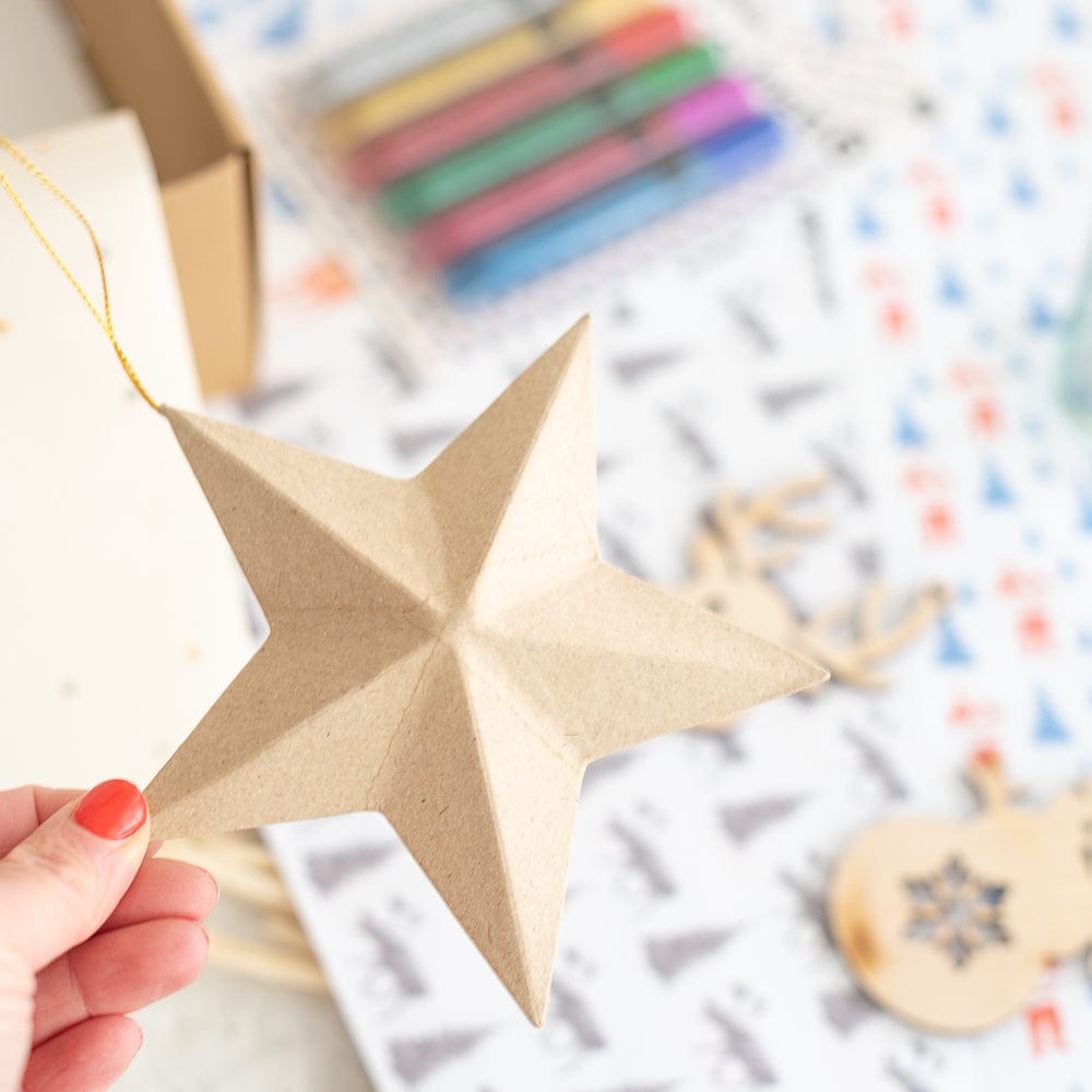 Kreative Weihnachtsbastelbox für 2 Kinder