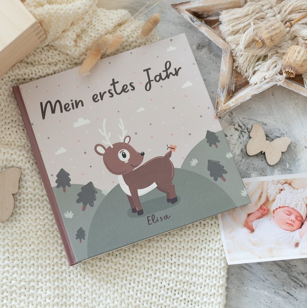 Erinnerungsbuch für das erste Jahr deines Kindes