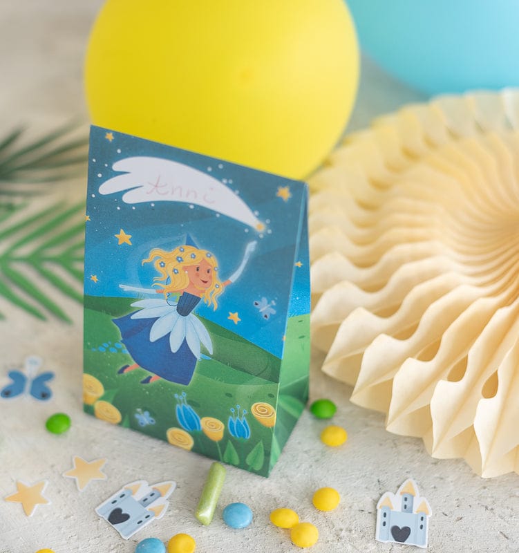 Kindergeburtstag Mitgebsel Mitgebseltütchen Mitgebseltüten Fee Feen Mottoparty Motto Deko Dekoration Mädchen