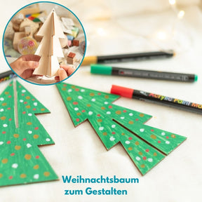 Weihnachts-Bastelbox für viele kreative Stunden