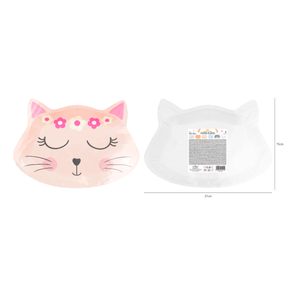 Katzen Pappteller 6 Stk