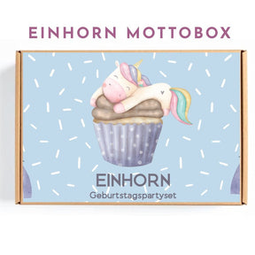 einhorn mottobox Kindergeburtstag 