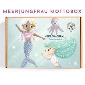 Meerjungfrau   mottobox Kindergeburtstag 