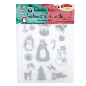 Weihnachten- Nachhaltige Kindertattoos