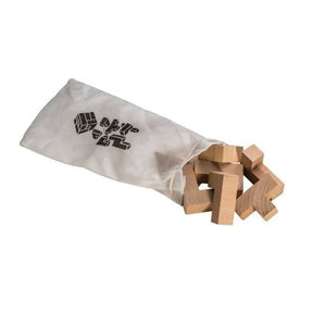 6 x Holzpuzzle- Mitgebsel