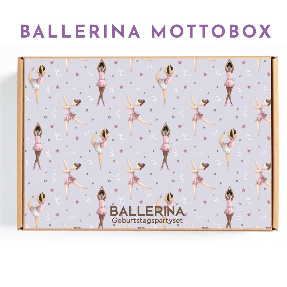ballerina mottobox kindergeburtstag