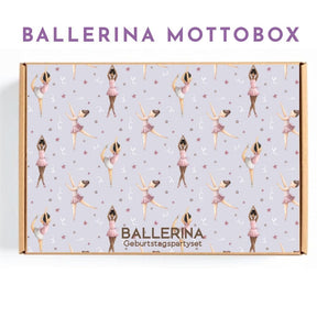 ballerina mottobox kindergeburtstag