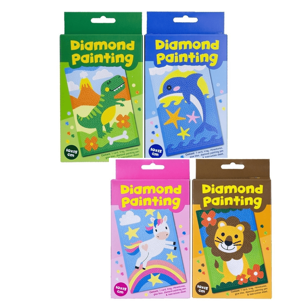 Diamond Painting 4 Stück