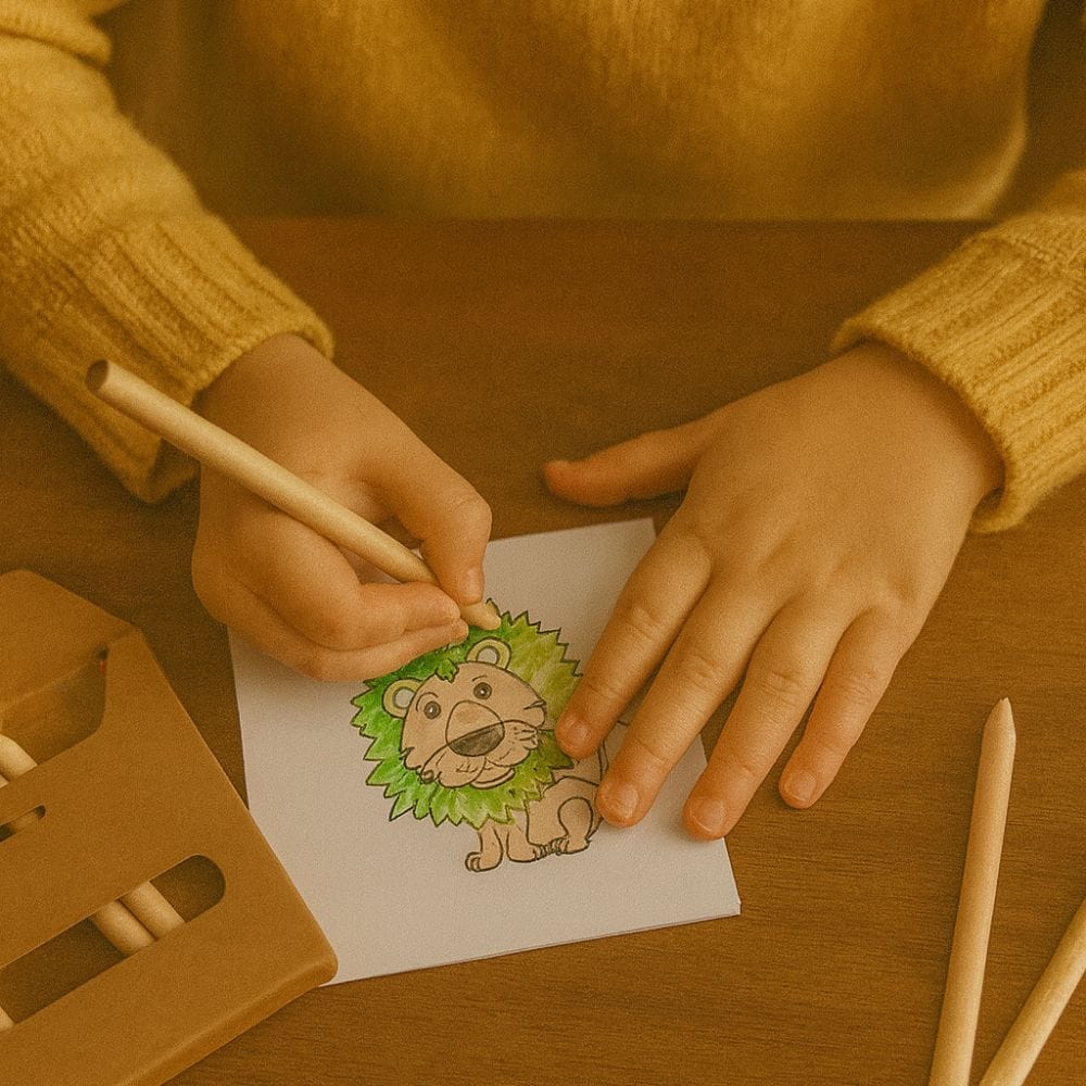 6 x Malblock - Mitgebsel