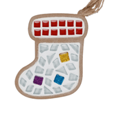 Mosaik Set -Weihnachtssocke