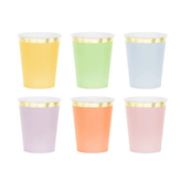 Becher, Bunt Mix, 220 ml - 6 Stück