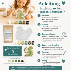 Grosse Regenwetter Bastelbox