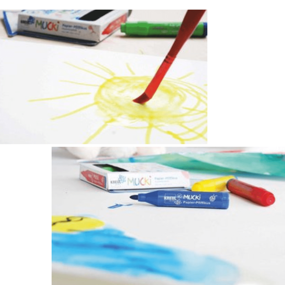 MUCKI Papier-Pfiffikus Aquarellmalstift 5er Set