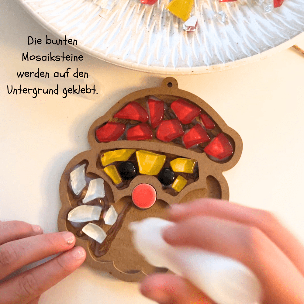 Mosaik Set - Weihnachtsmann