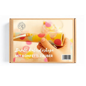 Kreatives Bastelset - Bunte Kaleidoskope für 8 Kinder
