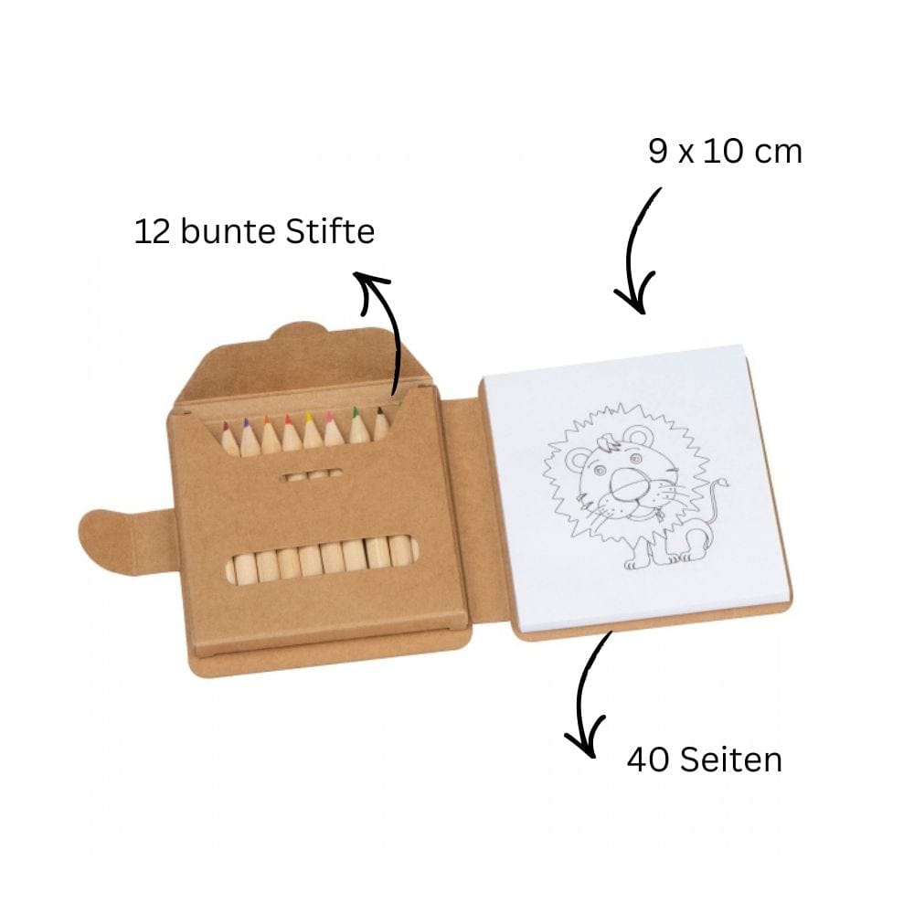 6 x Malblock - Mitgebsel