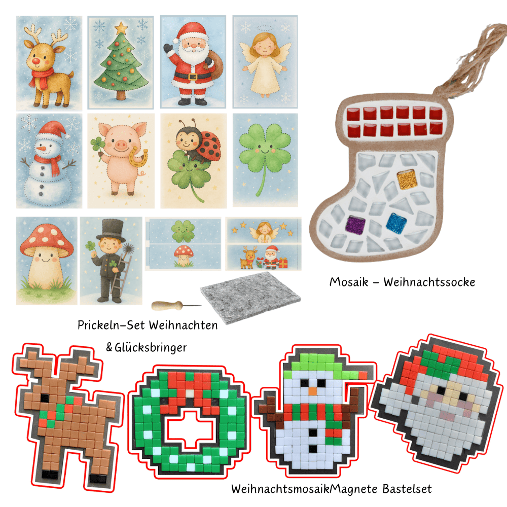 Weihnachts-Bastelbox  # 2 für viele kreative Stunden