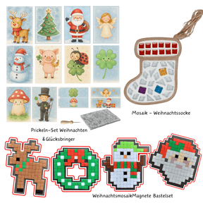 Weihnachts-Bastelbox  # 2 für viele kreative Stunden