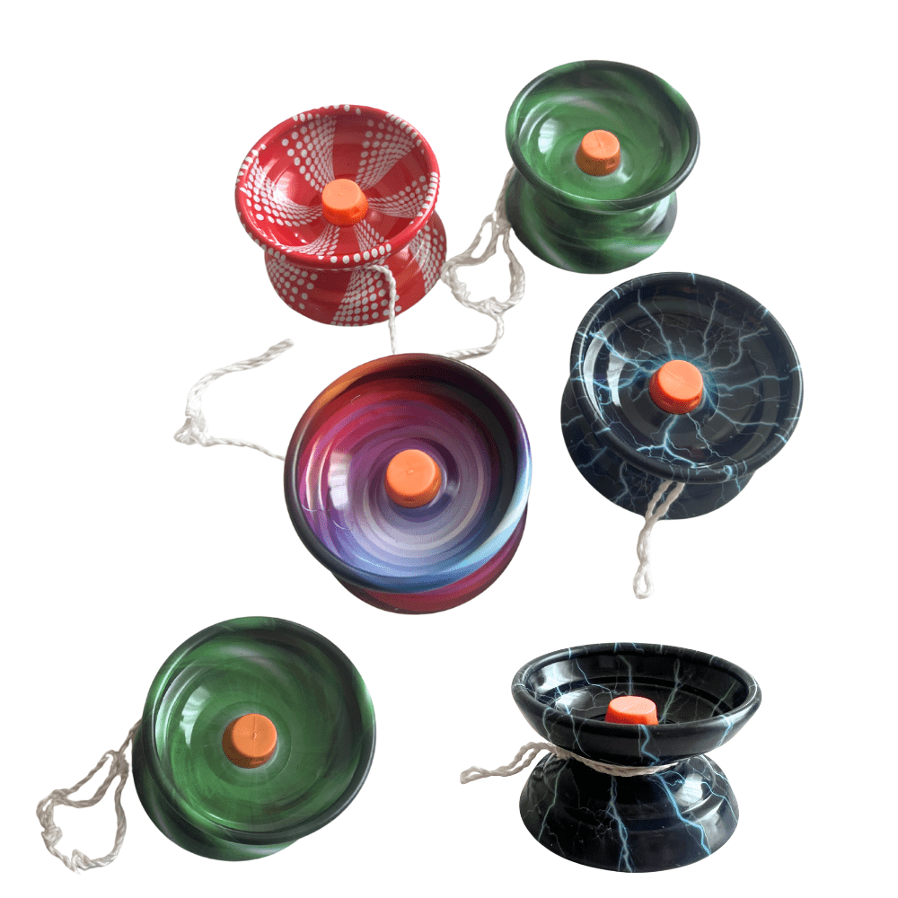 Spin Yoyo Metal – 6 Stück