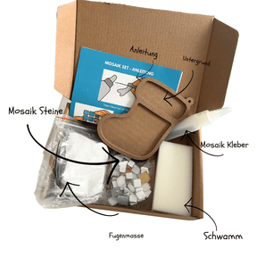 Mosaik Set -Weihnachtssocke