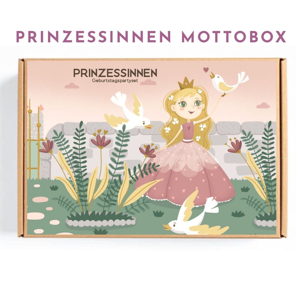 prinzessinnen mottobox Kindergeburtstag 