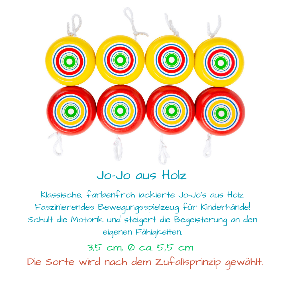 Ergänzung für Deinen Adventskalender - 8 x hochwertige Holzspielzeuge