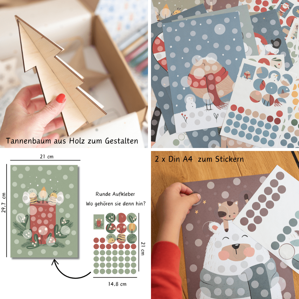 Kreativer Adventskalender Füllung 2025