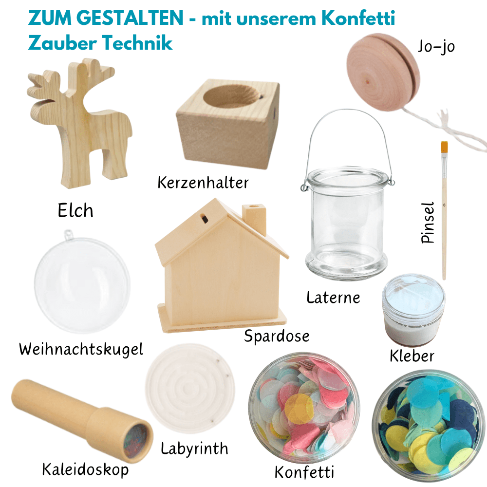 Kreativer Adventskalender Füllung Limited Edition 2