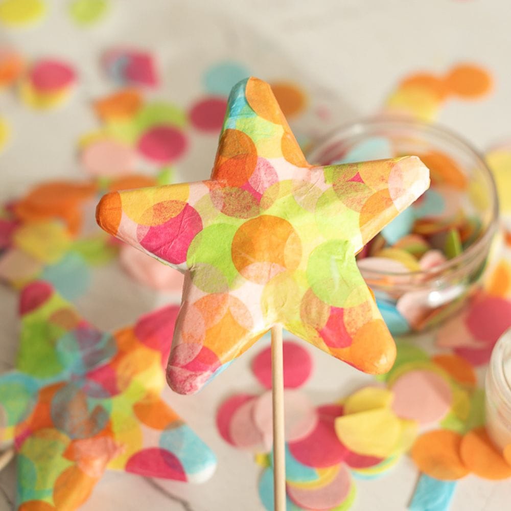 Bastelset - Bunte Sterne