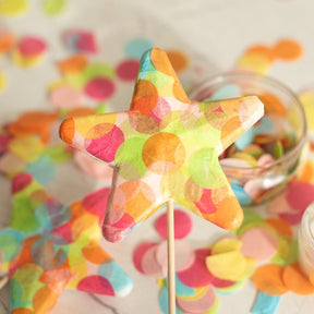 Bastelset - Bunte Sterne