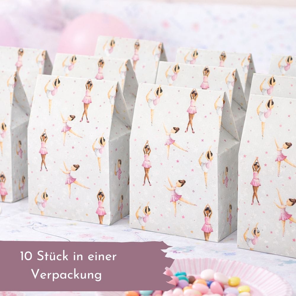 Mitgebseltütchen Ballerina 10 Stück